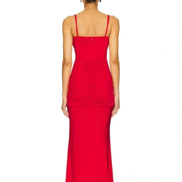 Lovers + Friends Red Maxi Dress - Picture 3 of 5